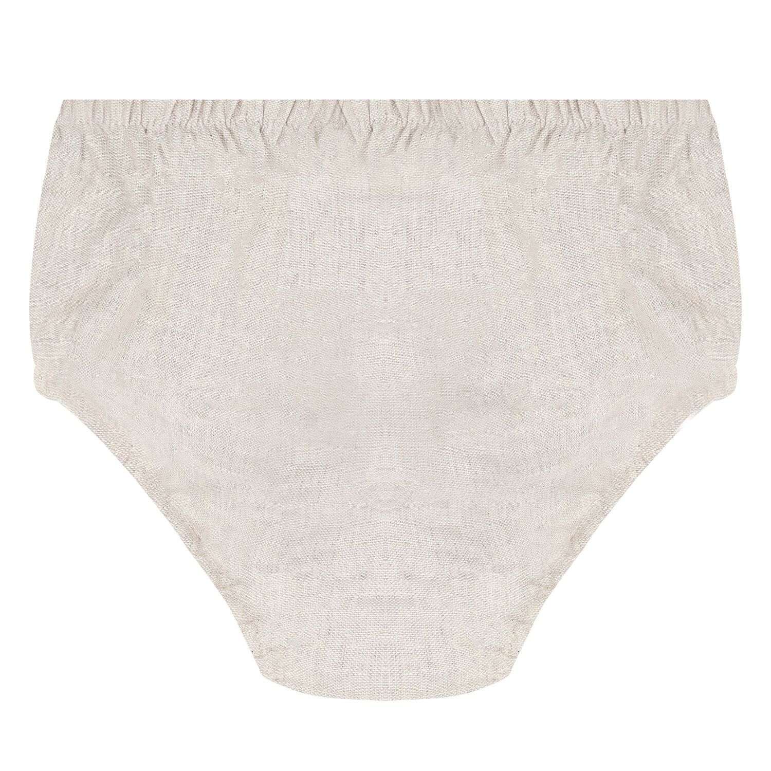 Baby Girls Beige & Ivory Dress Set, 1, hi-res