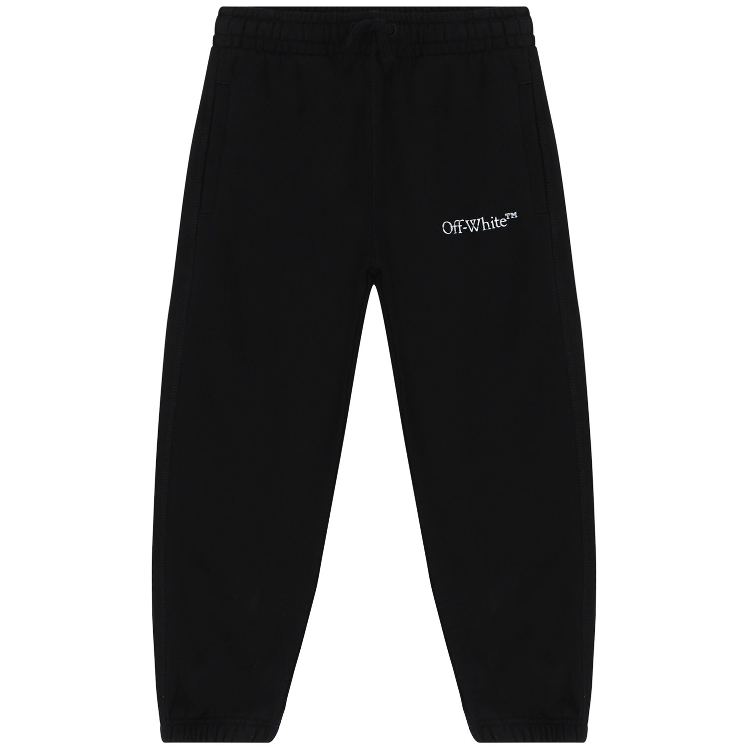 Black Logo Joggers, 1, hi-res