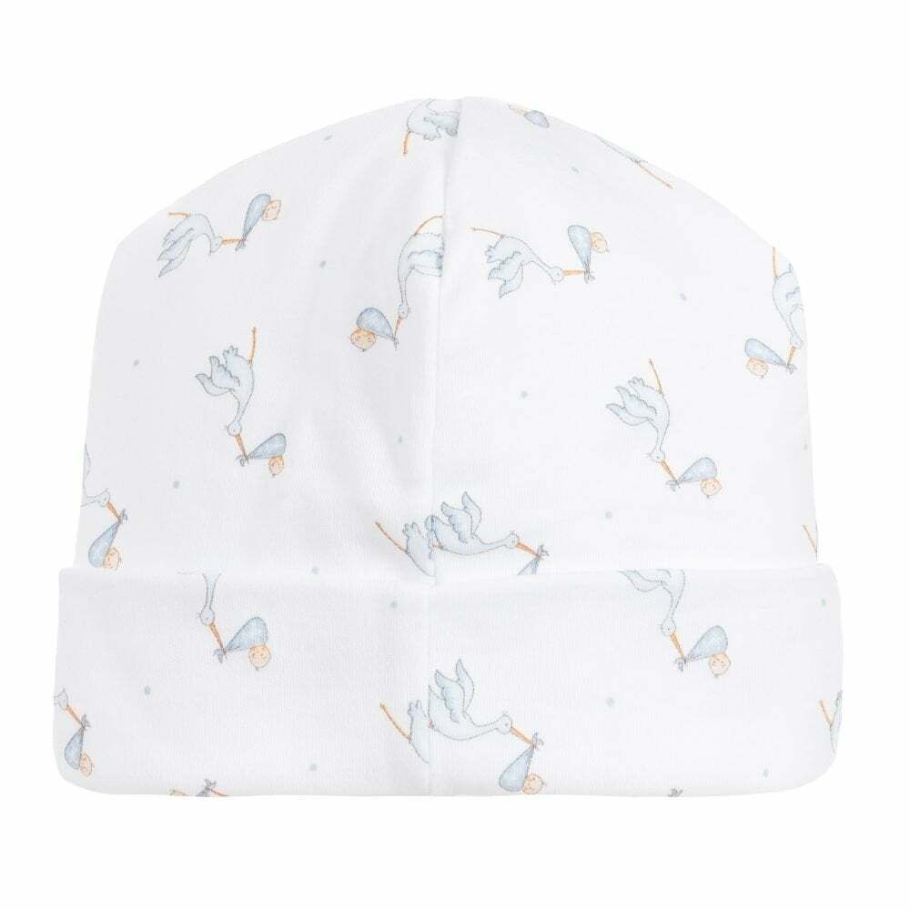 Magnolia Baby Baby Boys White Blue Hat Junior Couture UAE