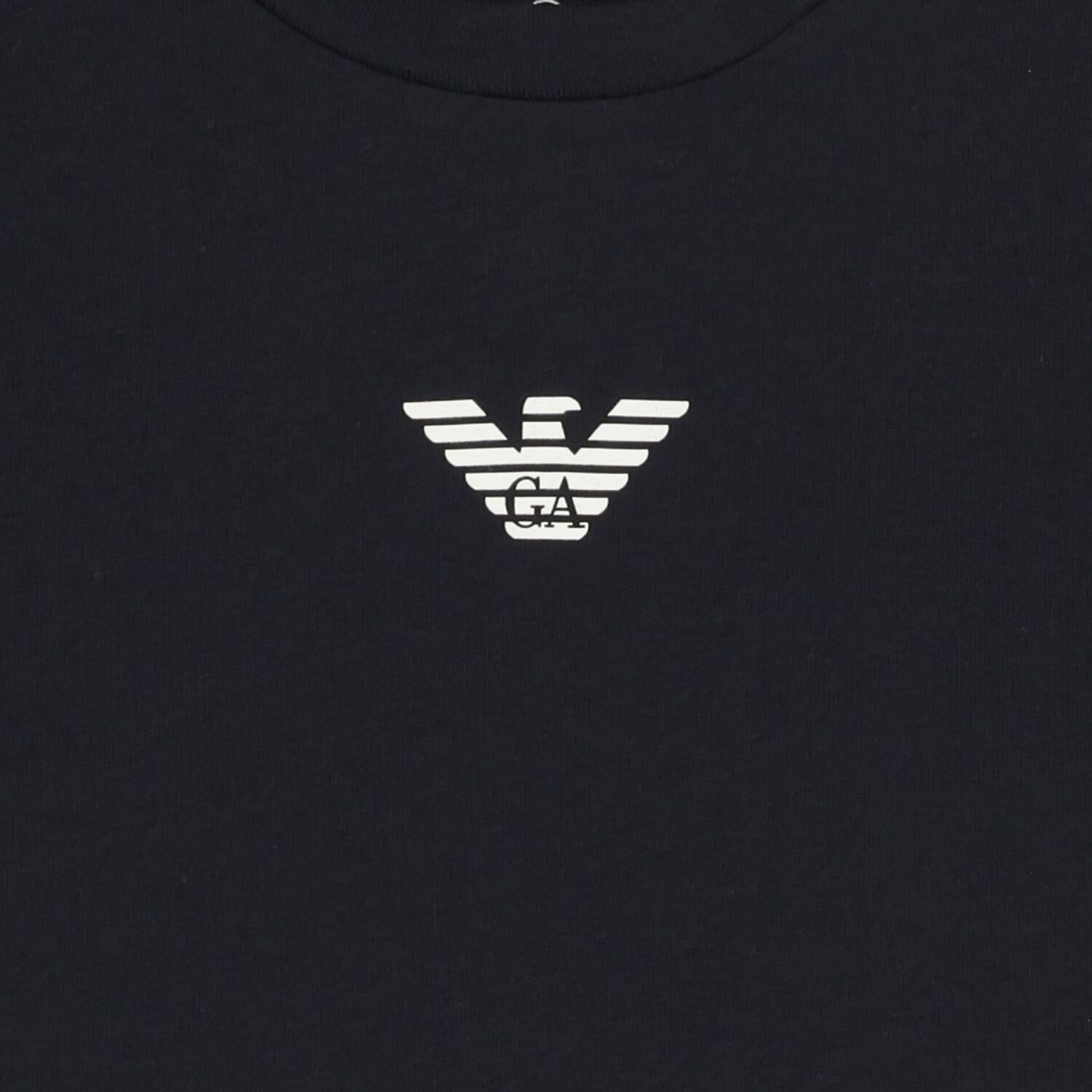 توب أولاد بأكمام بالشعار باللون الاسود, 3, hi-res image number null