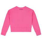 Girls Pink Ikonik Sweatshirt, 1, hi-res