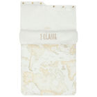 مدس بطبعة خريطة باللون البيج والعاجي, 1, hi-res