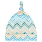 Blue & Yellow Zig Zag Babygrow Set, 1, hi-res