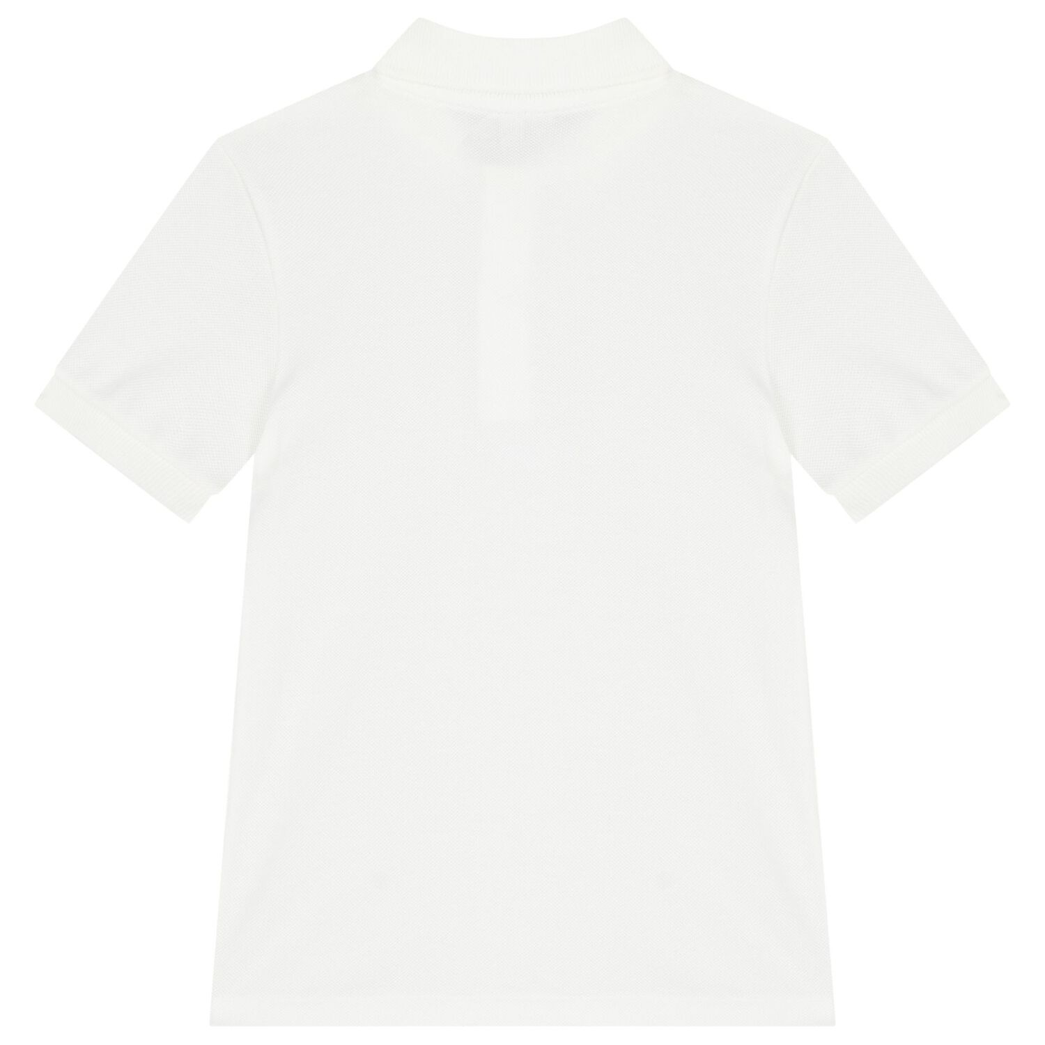 Boys White Logo Polo Shirt, 1, hi-res image number null