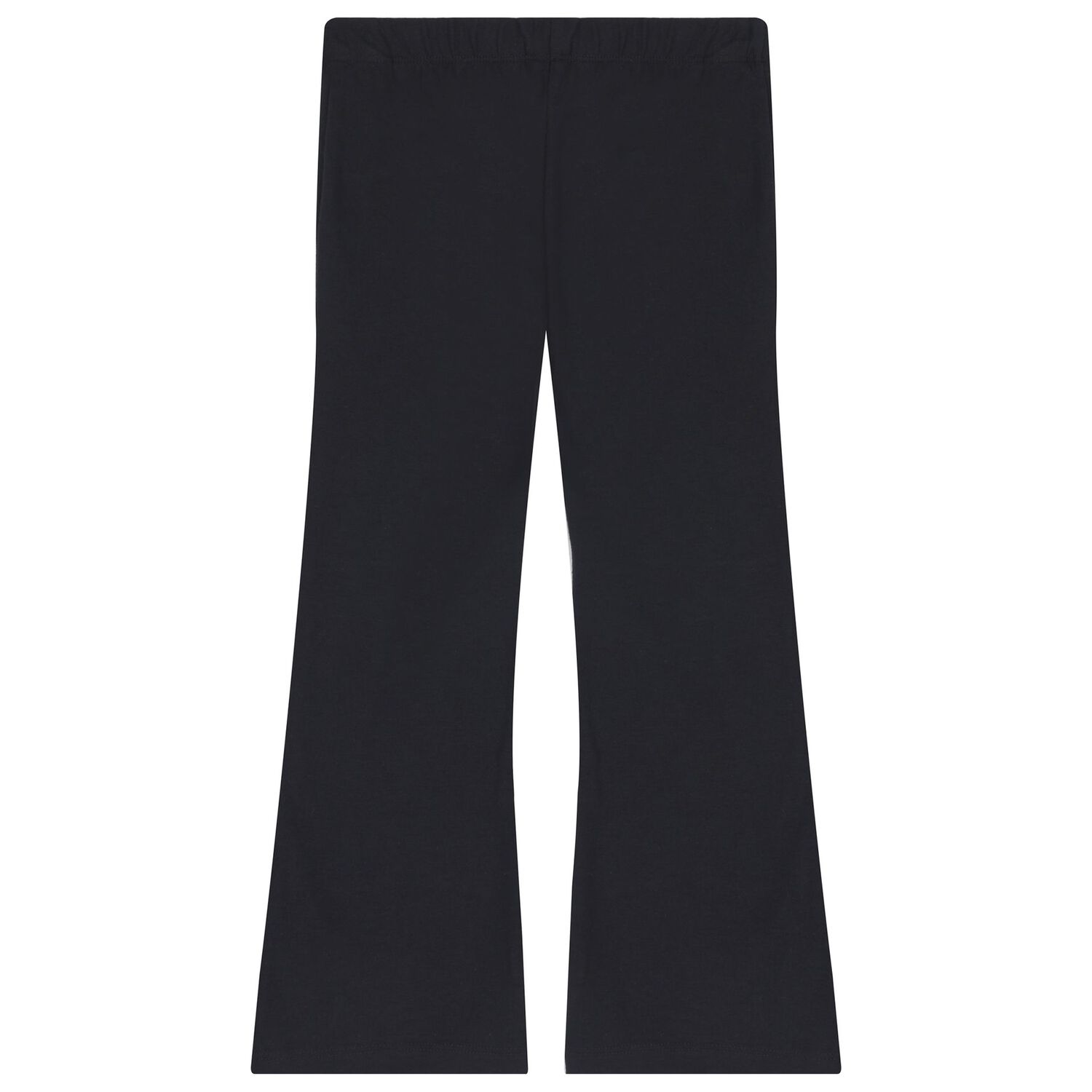 طقم ليجنز بالشعار باللون البيج والأسود للبنات, 1, hi-res