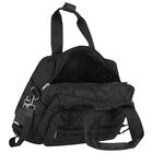 Black Logo Quilted Baby Changing Bag, 1, hi-res