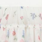 تنوره بنات من التول باللون الابيض , 1, hi-res