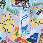 Boys Multi-Coloured Swim Shorts, 1, hi-res