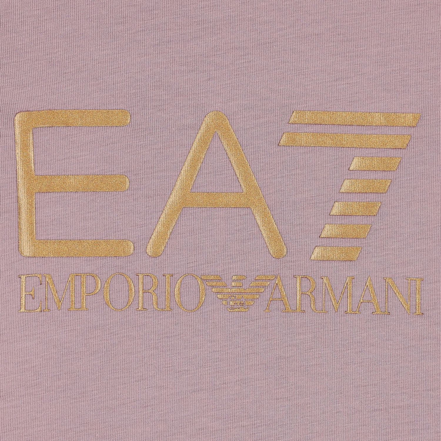 تيشيرت بنات بالشعار باللون البنفسجي , 5, hi-res