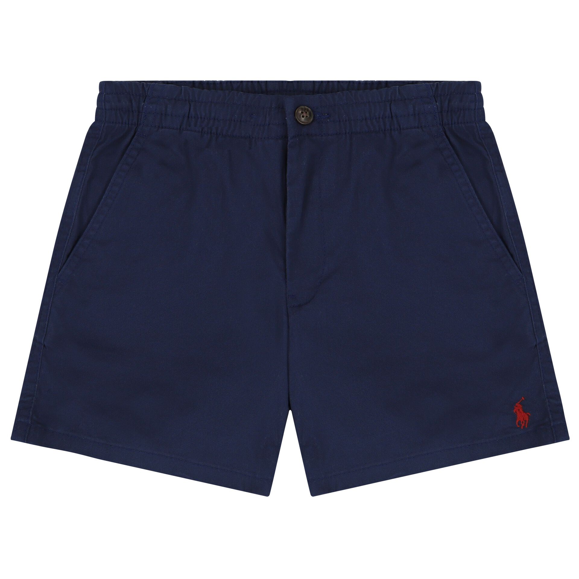 Ralph Lauren Boys Navy Blue Logo Shorts Junior Couture UAE
