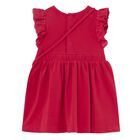 Younger Girls Red Dress & Bag Set, 1, hi-res