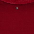 كارديجان بنات فرو باللون الاحمر, 1, hi-res