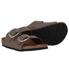 Brown Arizona Big Buckle Sandals, 1, hi-res
