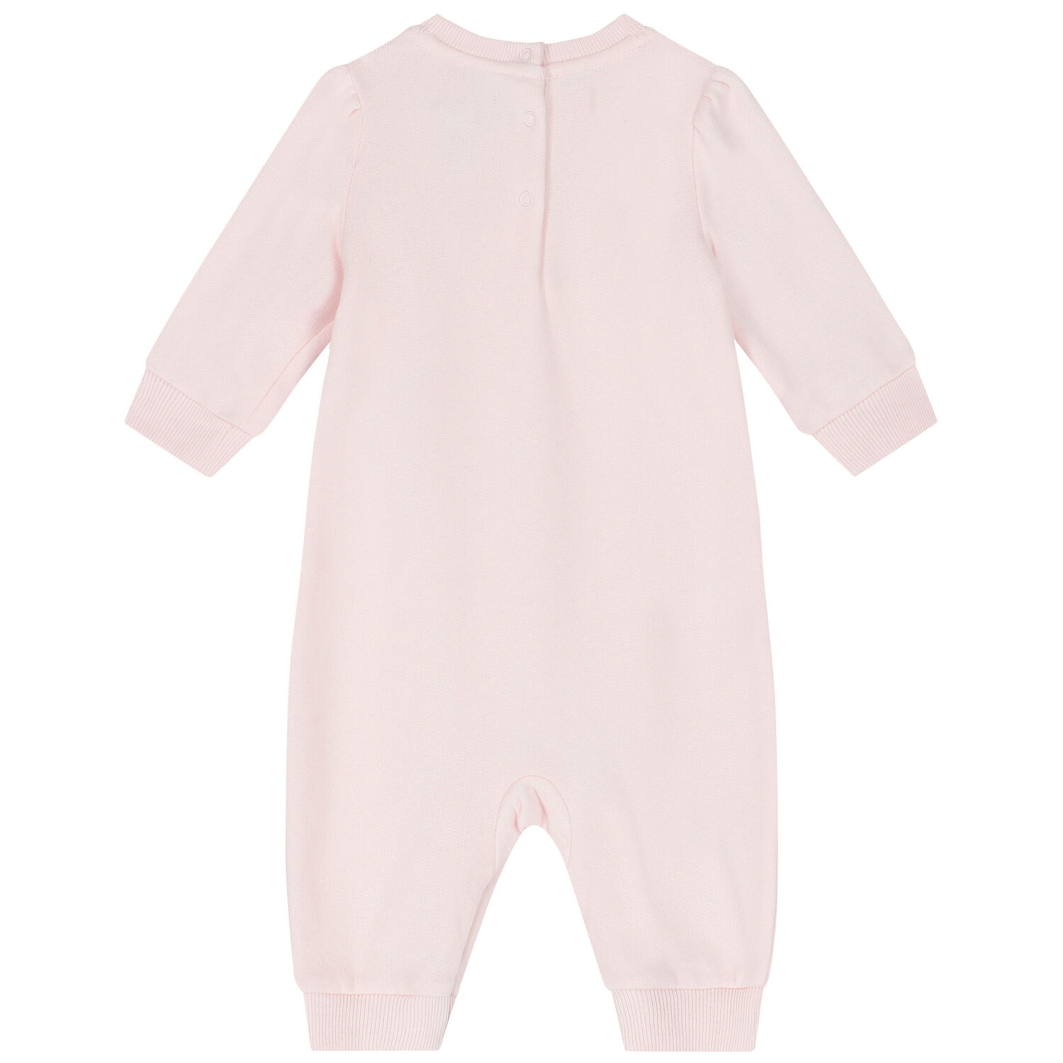 Baby Girls Pink Polo Bear Romper, 1, hi-res image number null