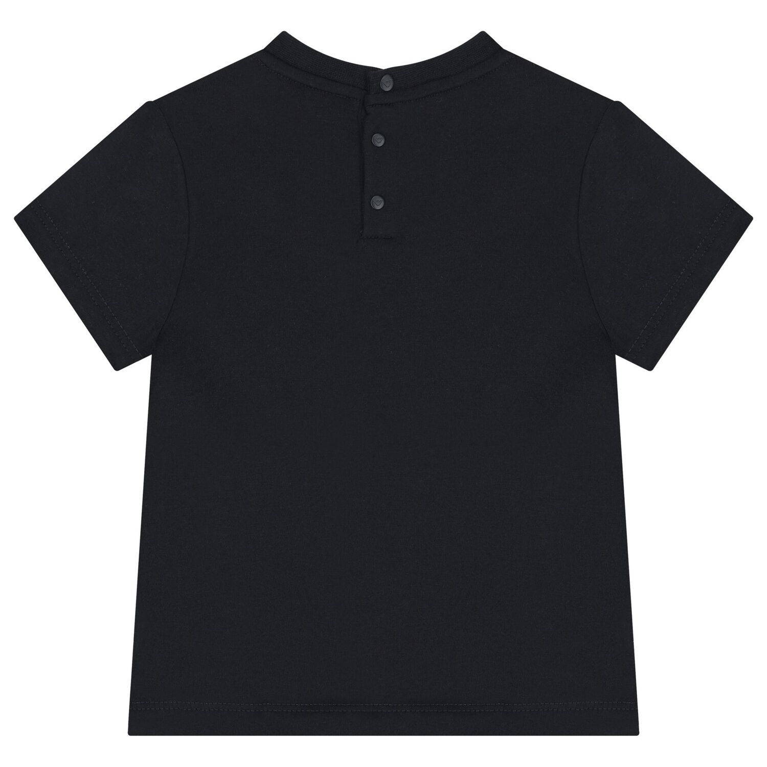 Younger Boys Navy Blue, Ivory & Beige T-Shirts (3 Pack), 2, hi-res