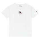 Boys White Logo T-Shirt, 1, hi-res