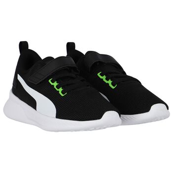 Boys Black Flyer Runner Trainers