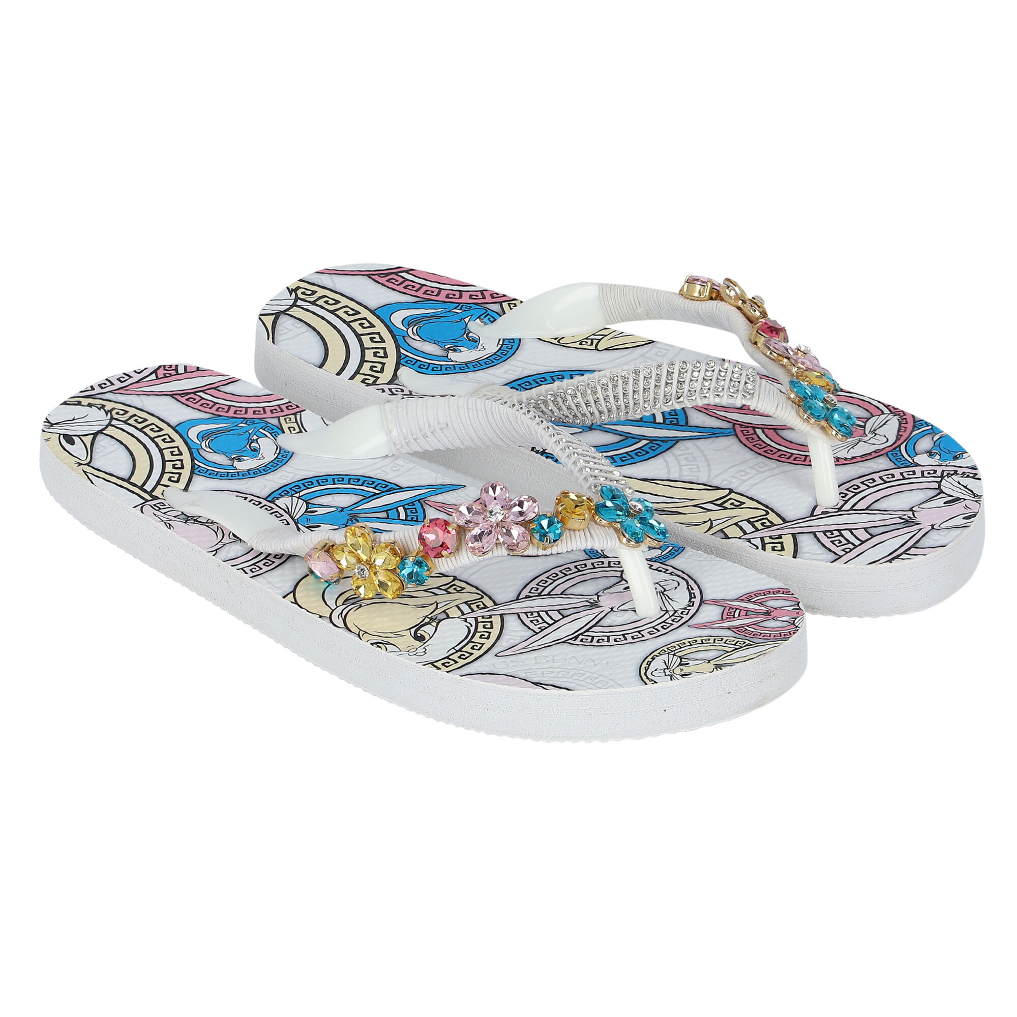 Bunny flip flops clearance