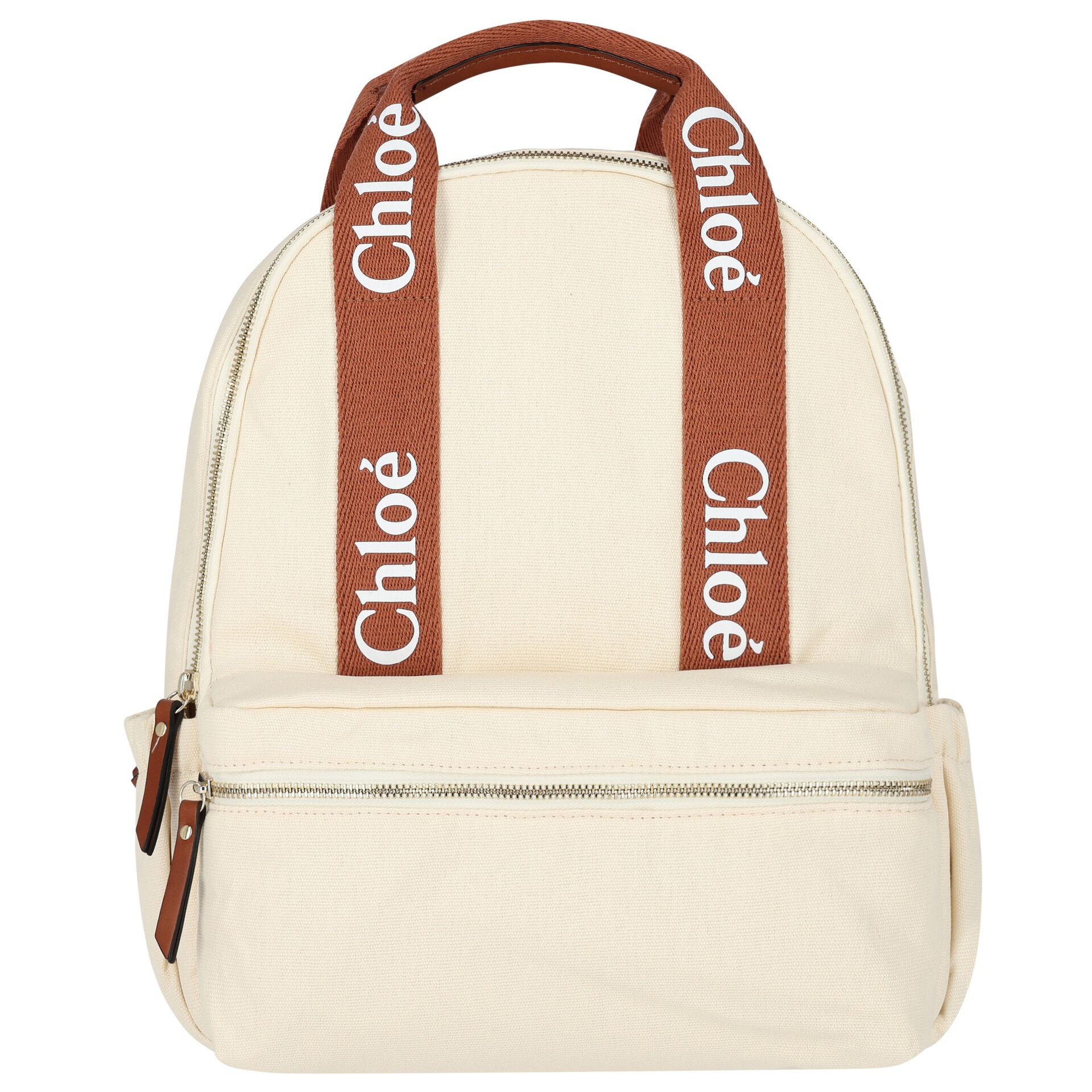 CHLOE Ivory Logo Baby Changing Bag Junior Couture UAE