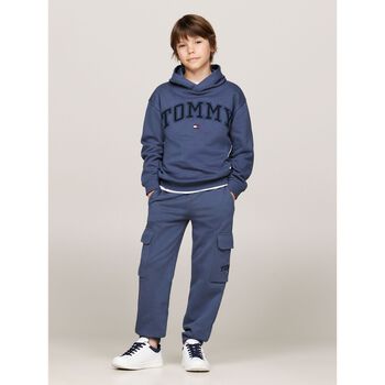 Boys Blue Logo Joggers