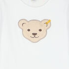 Boys White Teddy Long Sleeve Top, 1, hi-res