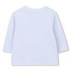 طقم دونغرى بالشعار للاولاد باللون الازرق والكحلى , 1, hi-res