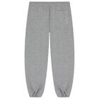 Grey & Burgundy Logo Joggers, 1, hi-res