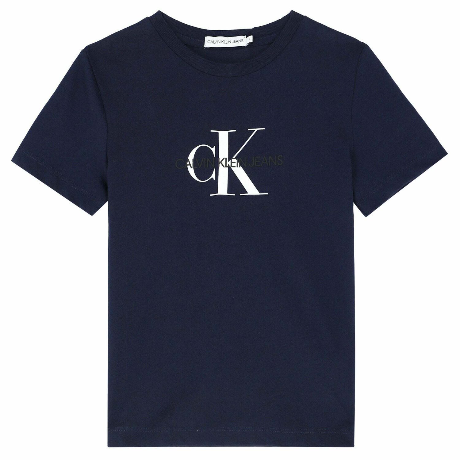 Boys Navy Logo T-Shirt, 1, hi-res