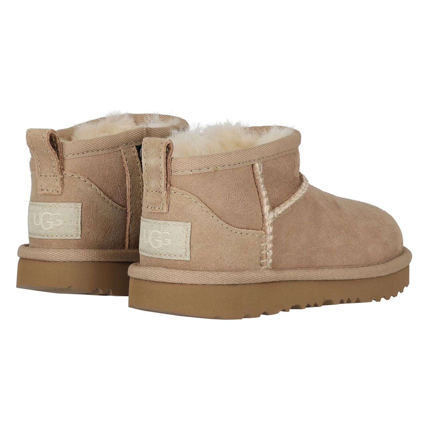 Younger Sand Classic Ultra Mini Suede Boots, 4, hi-res