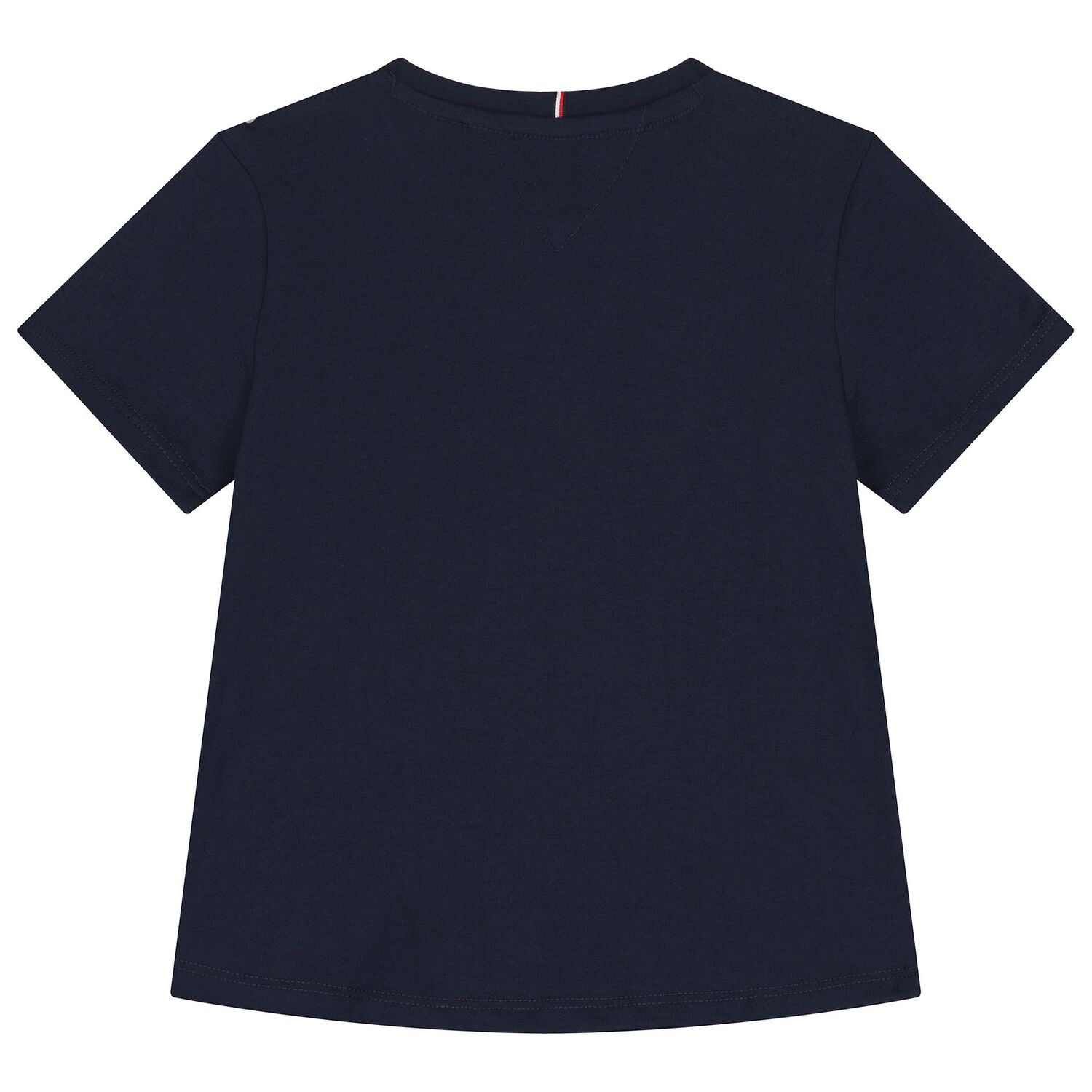 Girls Navy Blue Logo T-Shirt, 1, hi-res