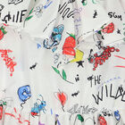 فستان بنات بالشعار باللون العاجي, 1, hi-res