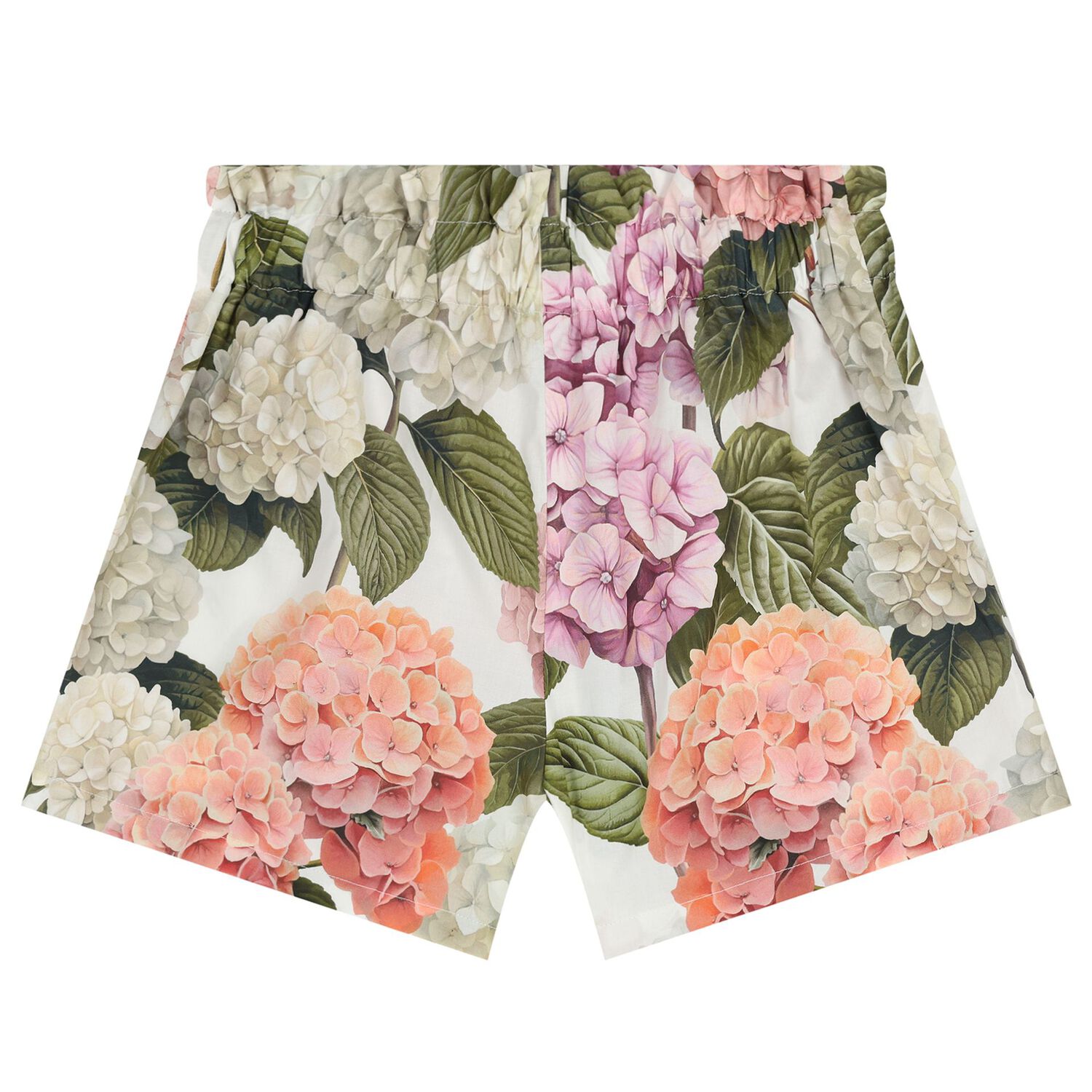 Girls Multi-Coloured Floral Shorts, 1, hi-res