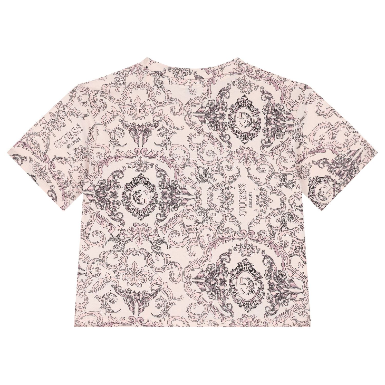 Girls Pink Logo T-Shirt, 1, hi-res image number null