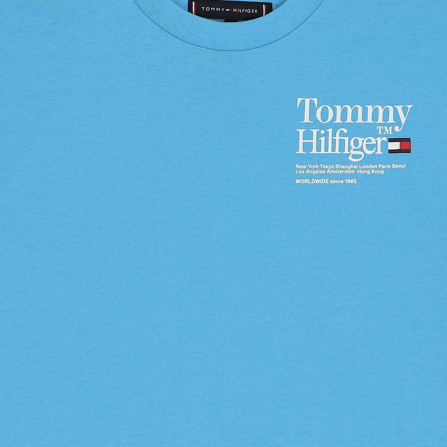 Boys Blue Logo T-Shirt, 3, hi-res