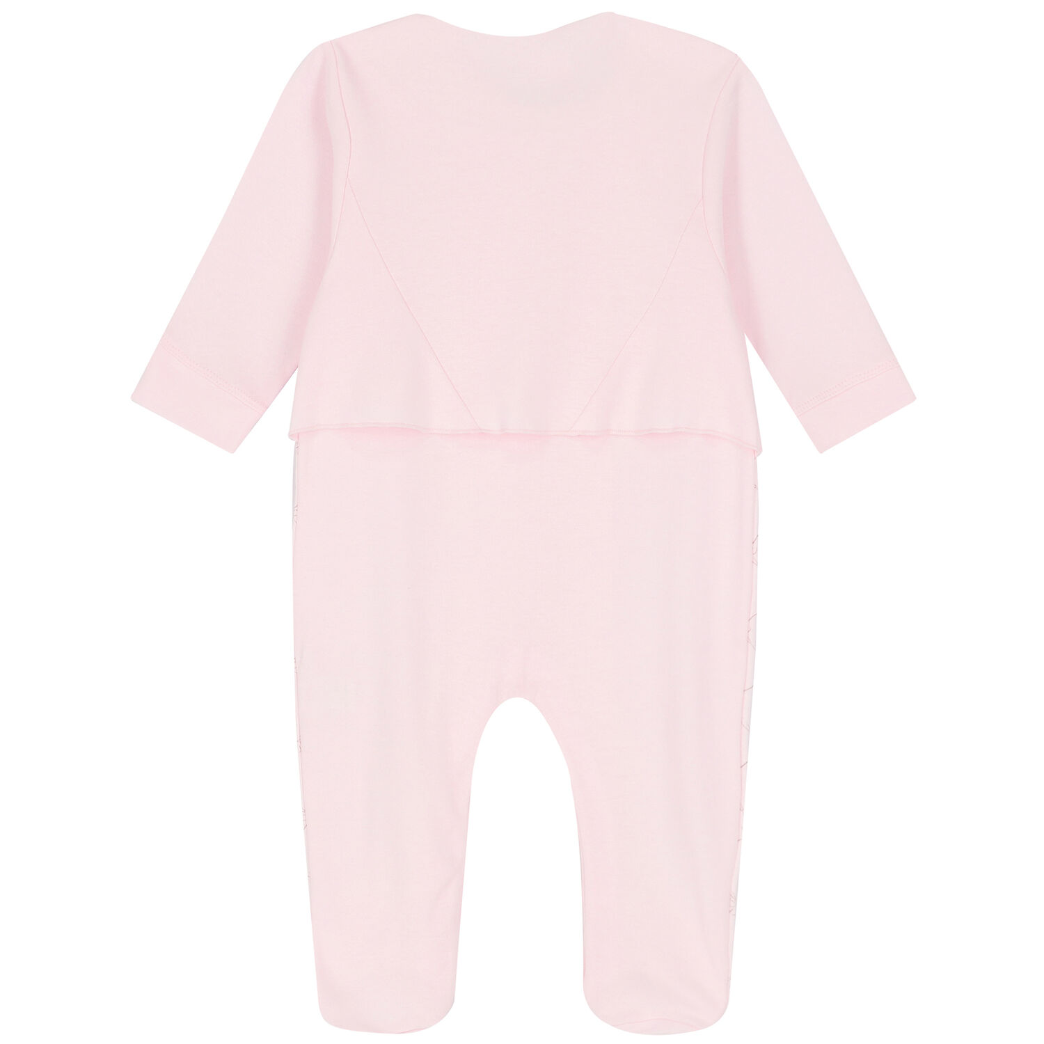 افرول بفيونكة باللون الوردي للبنات , 1, hi-res