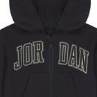 طقم بدلة رياضية للأولاد بشعار جوردان باللونين الأبيض والأسود (3 قطع), 1, hi-res