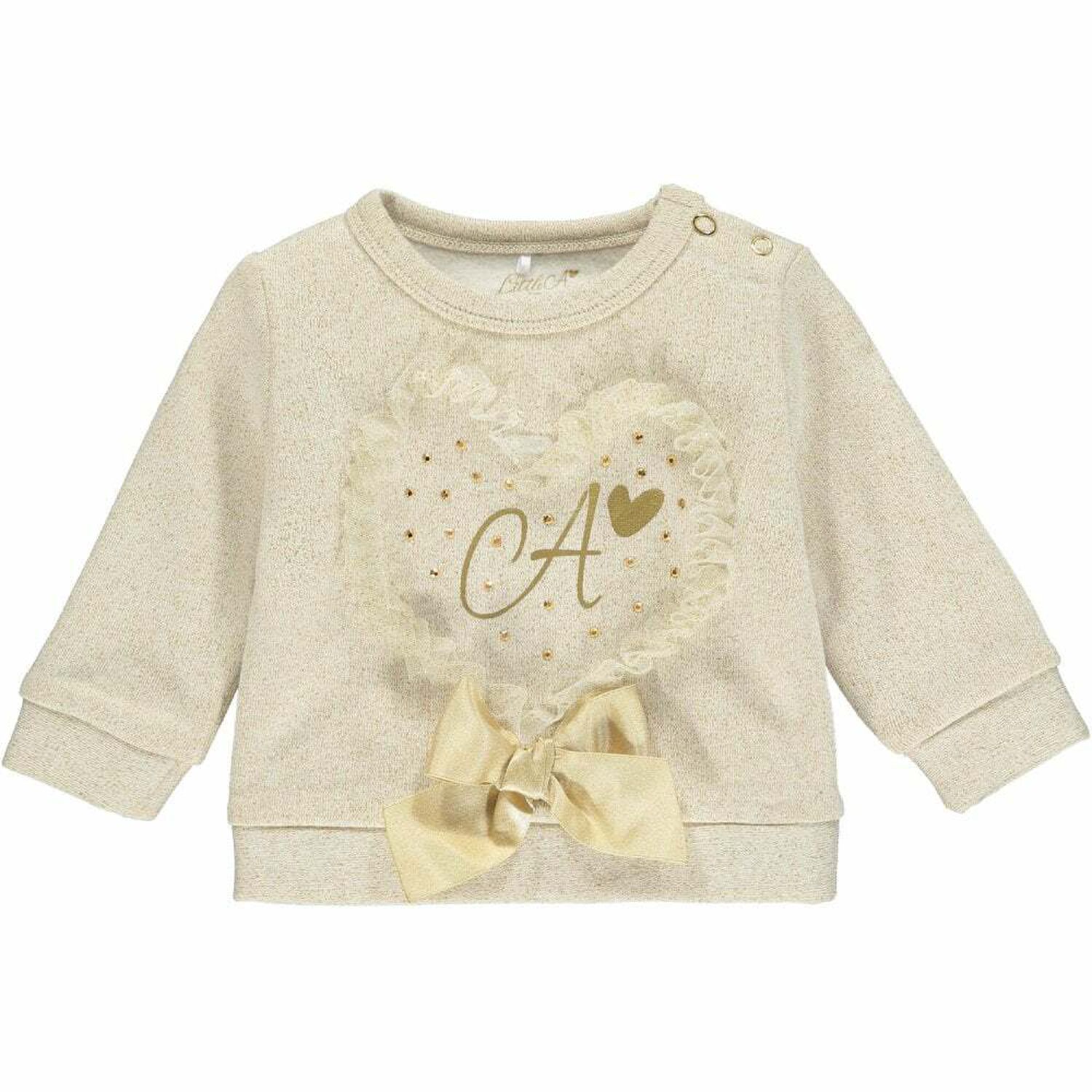 بدلة رياضية باللون الذهبى للبنات, 1, hi-res image number null