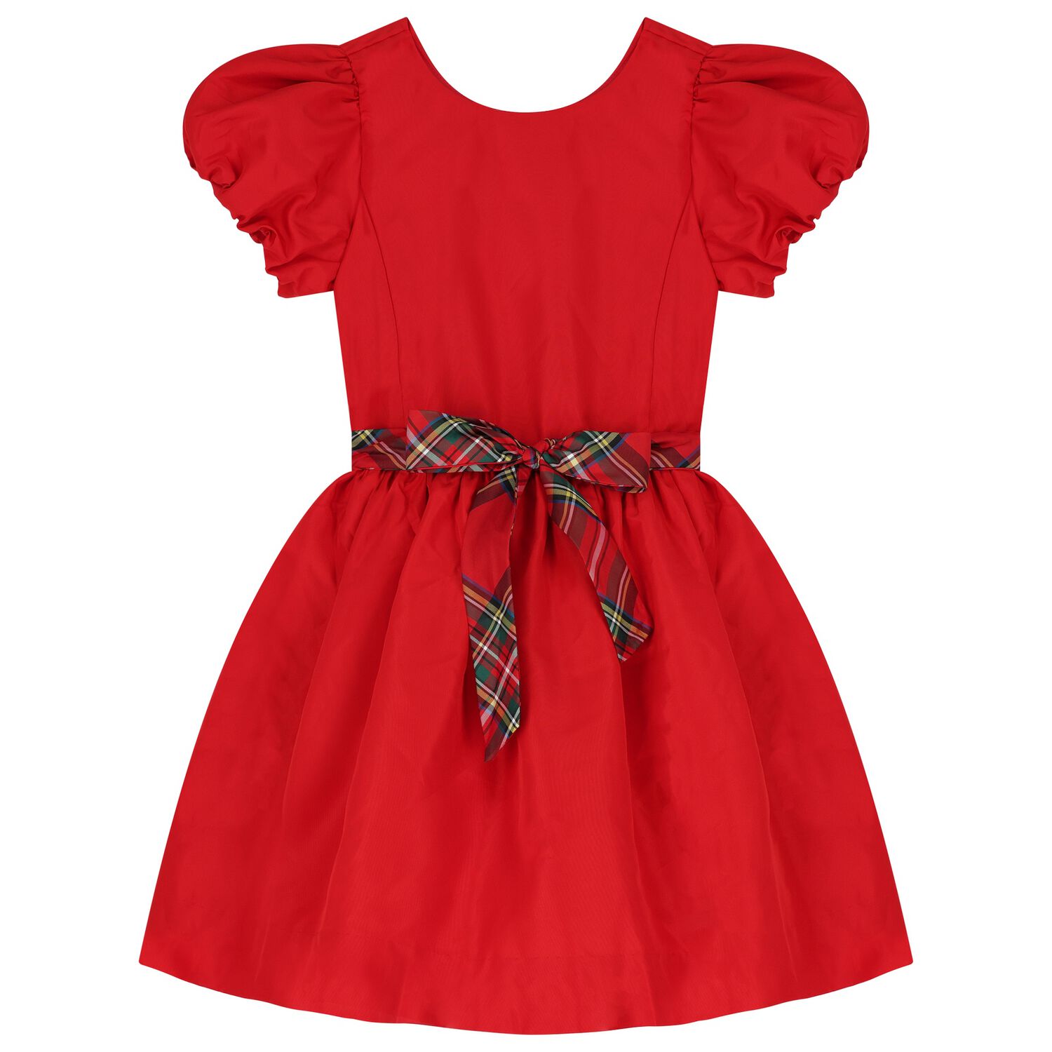 Girls Red Logo Dress, 1, hi-res
