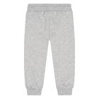Younger Boys Grey Logo Joggers, 1, hi-res