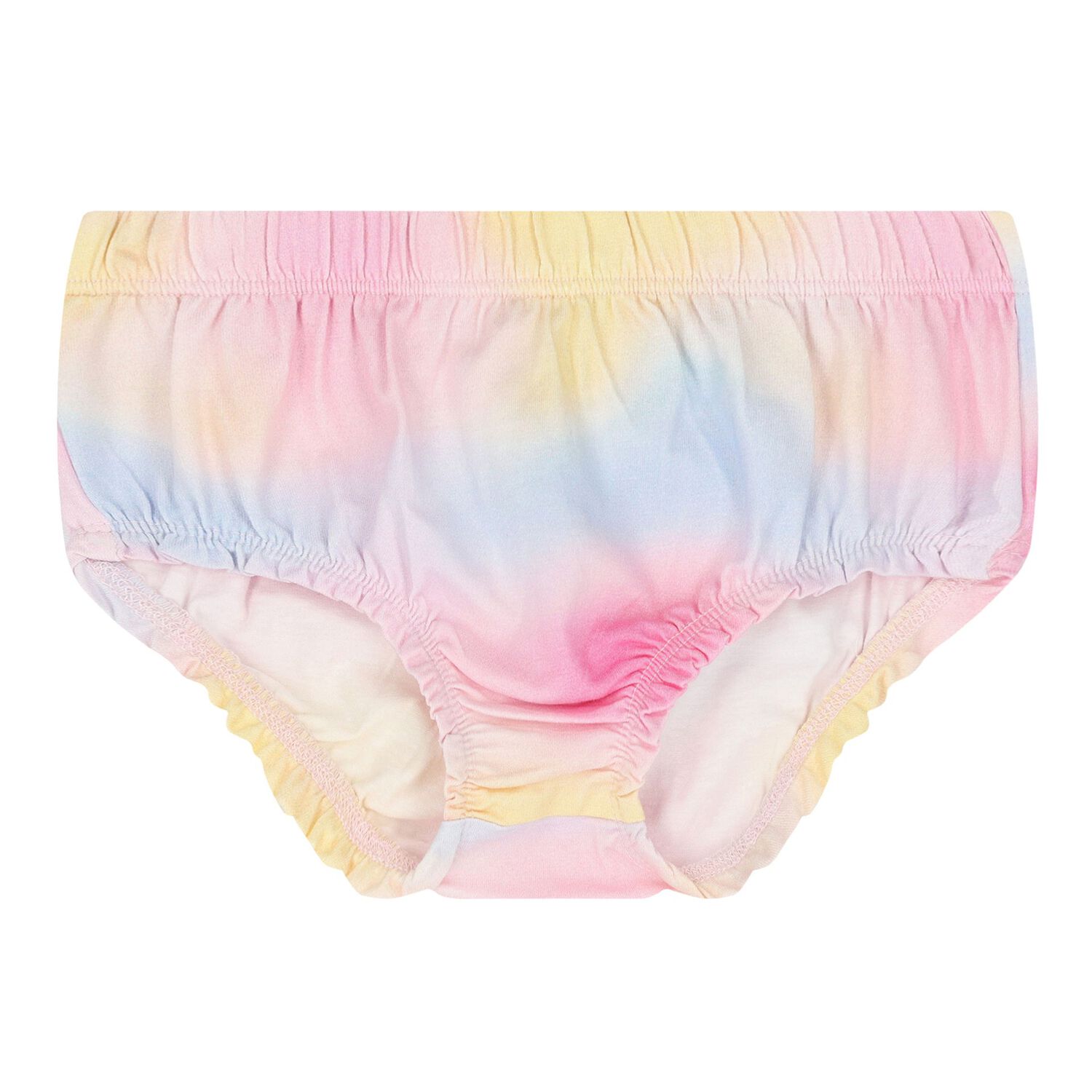 طقم بنات فستان بالشعار متعدد الألوان, 1, hi-res image number null