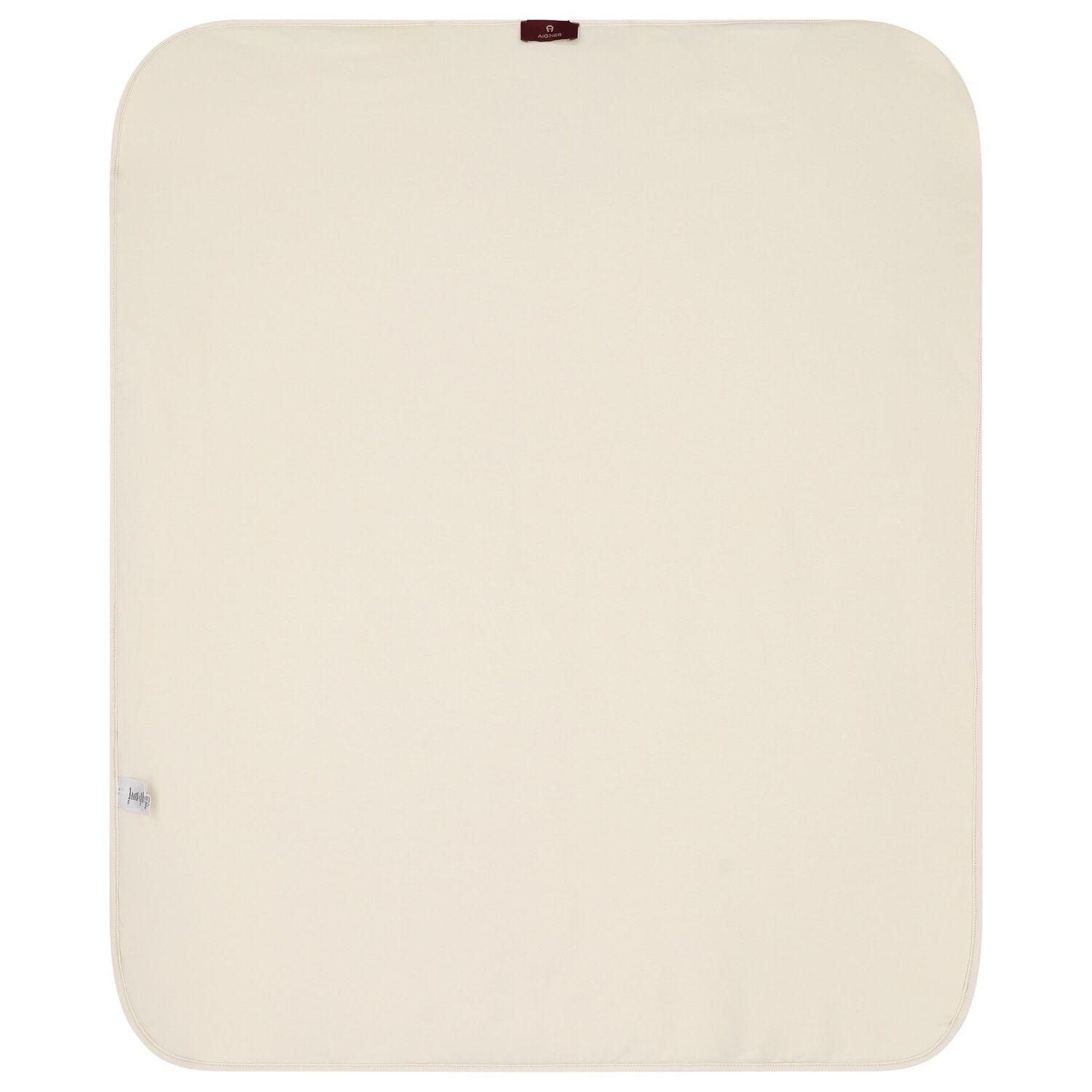 بطانية بشعار تيدي باللون الأبيض والبيج, 1, hi-res