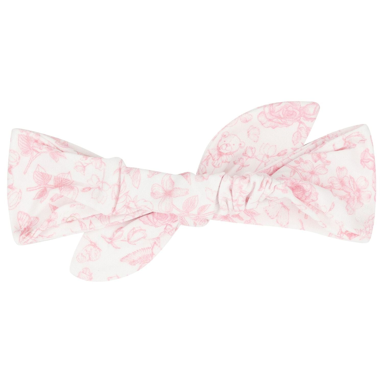 Baby Girls White & Pink Floral Babygrow Gift Set, 1, hi-res