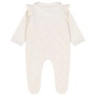 أفارول بنات بطبعة قلب باللون العاجي, 1, hi-res