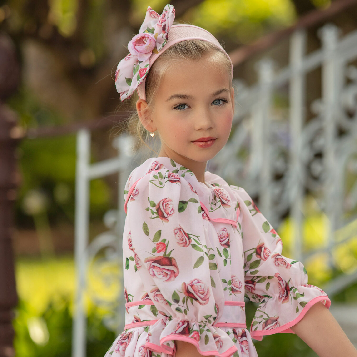 طوق شعر للبنات باللون الوردي , 2, hi-res