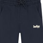 Boys Navy Blue Joggers, 1, hi-res