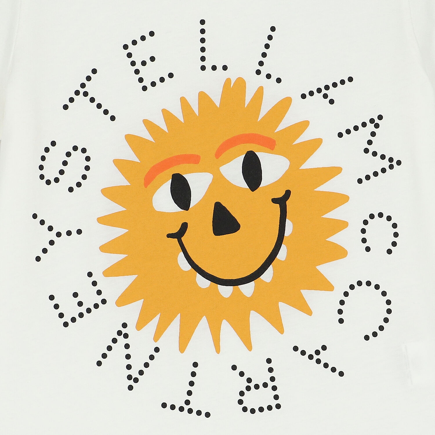 Boys Ivory Sun Logo T-Shirt, 1, hi-res image number null