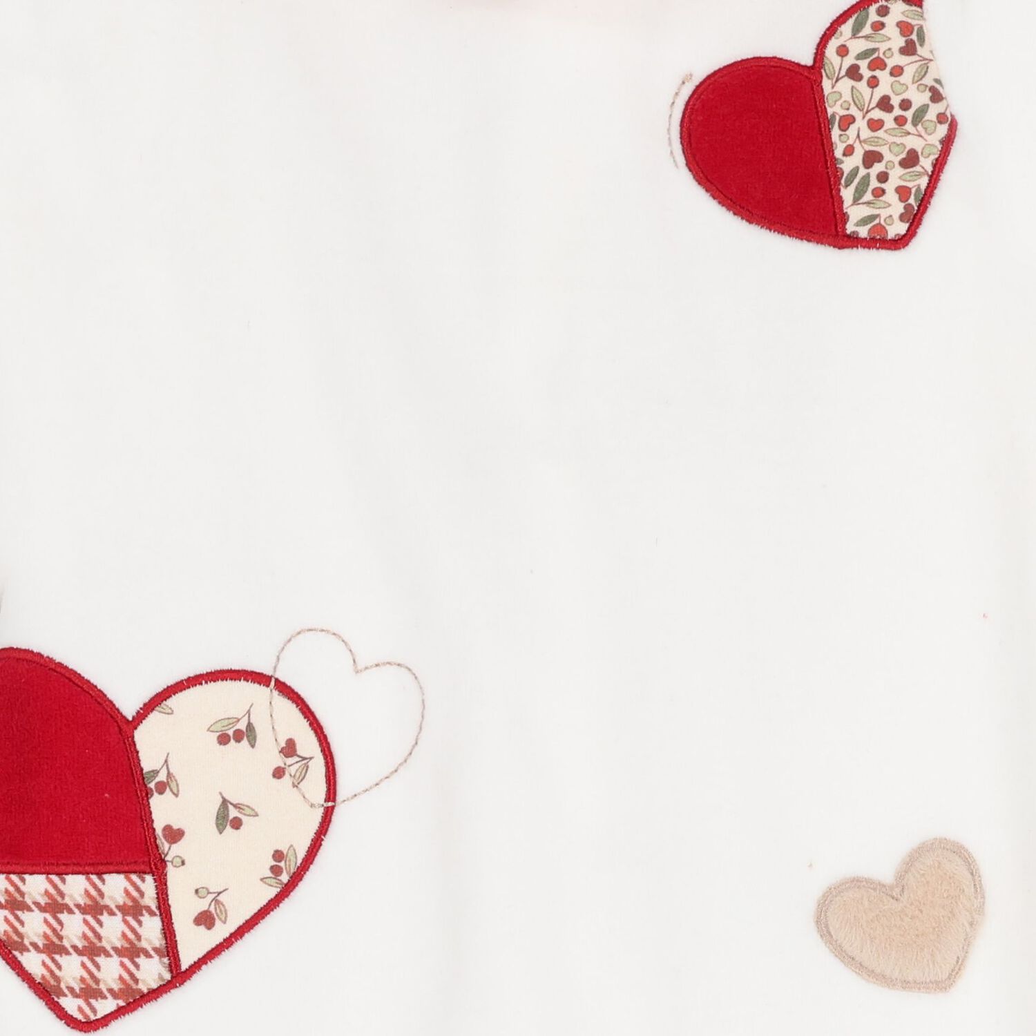 Baby Girls White & Red Babygrows ( 2-Pack ), 2, hi-res