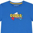 Boys Blue Logo T-Shirt, 1, hi-res