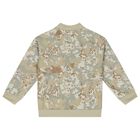 Baby Boys Beige Camouflage Logo Tracksuit, 1, hi-res