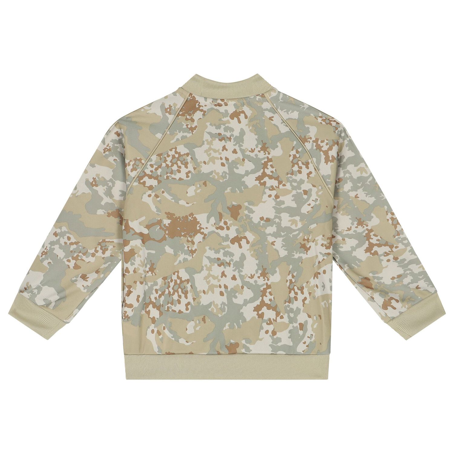Baby Boys Beige Camouflage Logo Tracksuit, 1, hi-res image number null